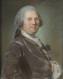 LOUIS VIGEE (PARIS 17151767) , Portrait d'AntoineFrançoisAlexandre