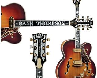 HANK THOMPSON , GIBSON INCORPORATED, AN ELECTRIC ARCHTOP GUITAR, SUPER ...
