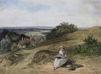 Agostino Aglio (Cremona 17771857 London) , William Blake's cottage