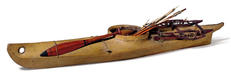 INUIT MODEL KAYAK , NORTON SOUND TYPE Christie's