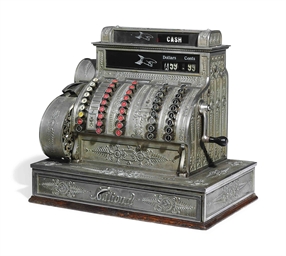 AN AMERICAN 'NATIONAL' CASH REGISTER , EARLY 20TH CENTURY | Christie's