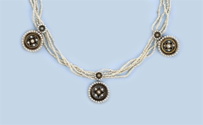 pearl seed antique necklace lot christies