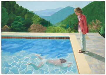 hockney painting pool with two figures