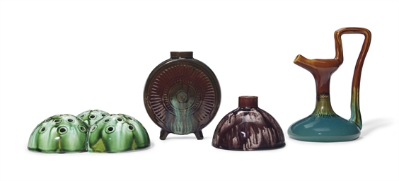 Christopher Dresser 1838 1904 An Egyptian Ewer And A Small