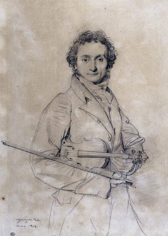 Paganini played a del Gesù violin, the famous ‘Canon’