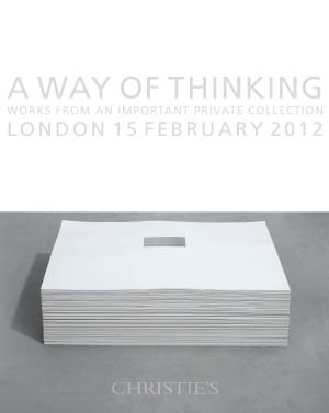 A Way of Thinking, Works From An Important Private Collection