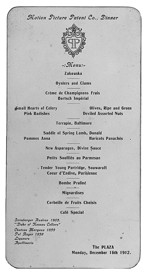 THE MOTION PICTURE PATENT COMPANY Christie's