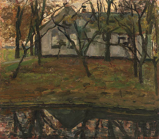Farm along the river Gein 
