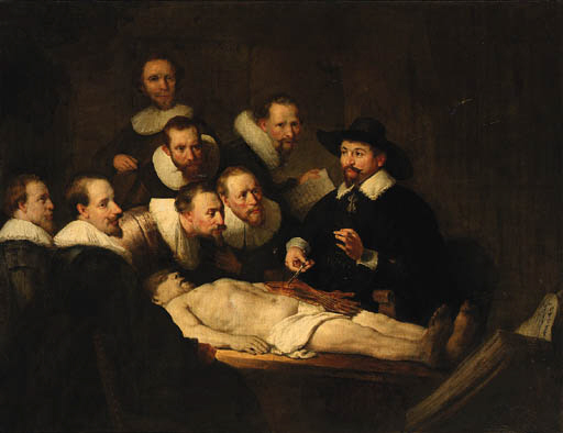 THE ANATOMY LESSON BY DOCTOR NICOLAES TULP 
