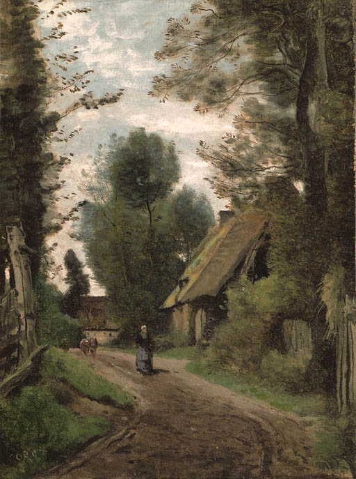 CLAUDE MONET (FRENCH, 1840-1926) , LA MAISON à TRAVERS LES ROSES