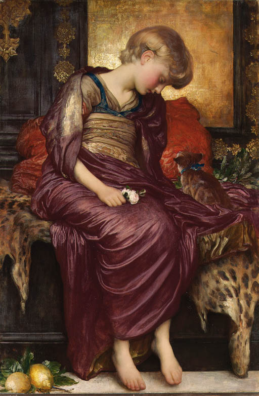 GEORGE FREDERICK WATTS, O.M., R.A. (1817-1904) , LOVE AND LIFE