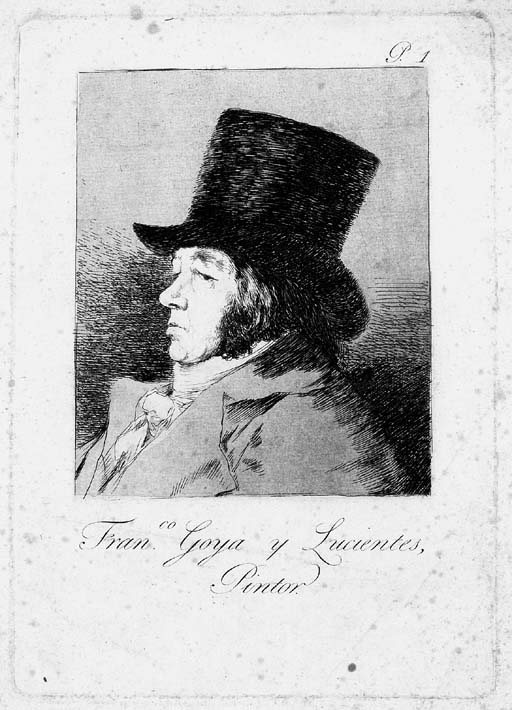 Francisco Goya y Lucientes, Pintor, Plate 1 from Los Caprichos
