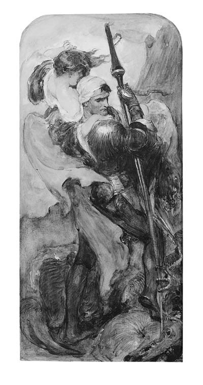 Solomon J. Solomon, R.A., P.R.B.A. (1860-1927) , St. George | Christie's