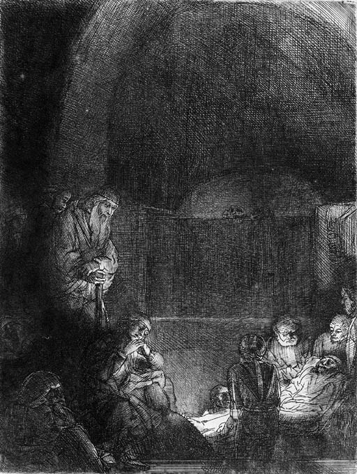 The Entombment (B., Holl. 86; H. 281) 
