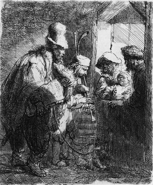 The Strolling Musicians (B., Holl. 119; H. 142) 
