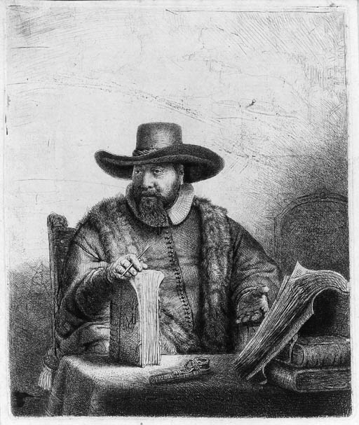 Cornelis Claesz. Anslo, Preacher (B., Holl. 271; H. 187) 
