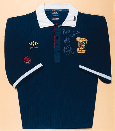 ally mccoist signed shirt