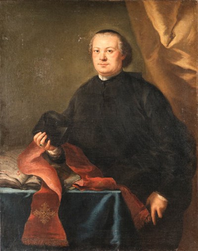 Alessandro Longhi* (17331813) , Portrait of a Prelate, threequarter