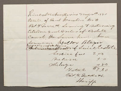 Selman John Henry Texas Gunfighter Killer Of John Wesley Hardin Rare Ds Accomplished In Manuscript Presidio
