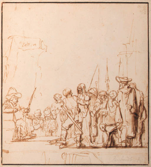 Christ before Caiaphas 

