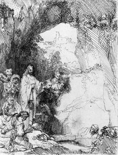 The Raising of Lazarus: Small Plate 
