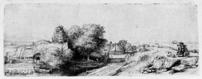 Landscape with a Milkman 
