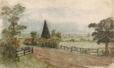 A Kiln on the Hornsey Road, London 
