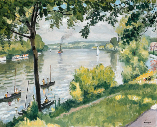 Pierre Bonnard (1867-1947) , La Seine Vernonnet | Christie's