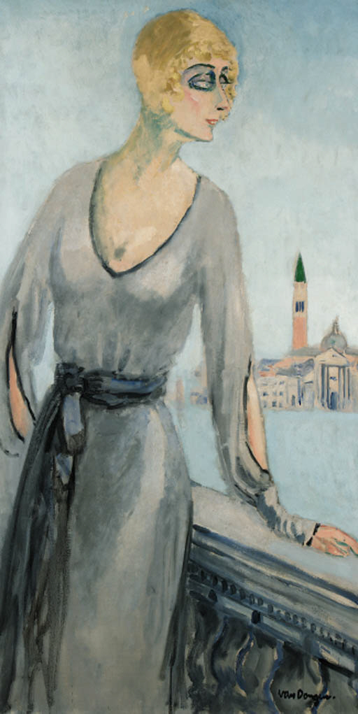 Kees van Dongen (1877-1968) , Jeune femme debout, Venise | Christie's