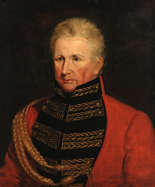 Portrait of an Officer, half length 
