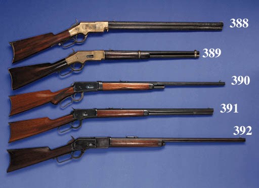 A .25-20 WINCHESTER MODEL 1892 LEVER ACTION RIFLE, SERIAL NO. 855623 ...