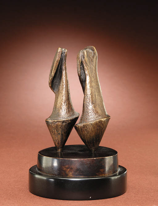 Maquette for Two Nuns 
