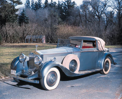 1934 Rolls Royce Phantom Ii Continental Drophead Sedanca Coupe