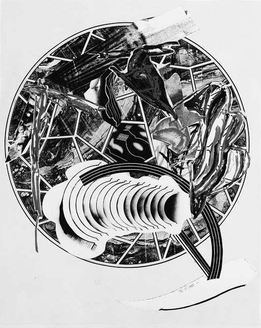 The Whale as a Dish, Plate 6 from The Waves II 

