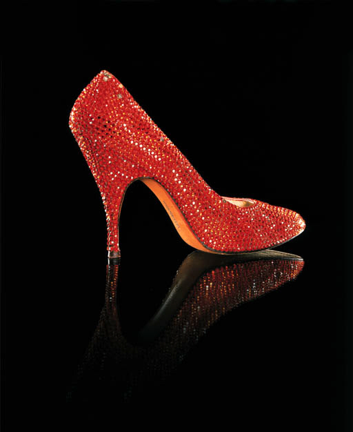 a pair of stilettos