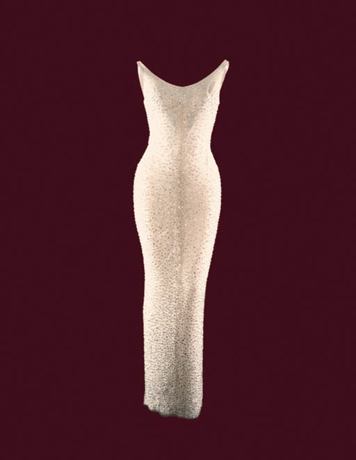 marilyn monroe gold dress happy birthday mr president KARISHMA KNIT DRESS main image 0