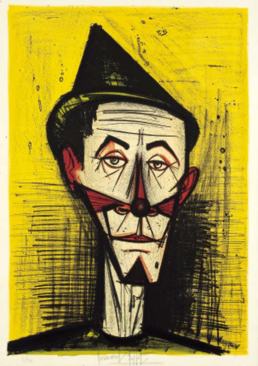 Tete de Clown, from Mon Cirque (S. 152) 
