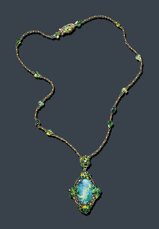 sapphire necklace tiffany