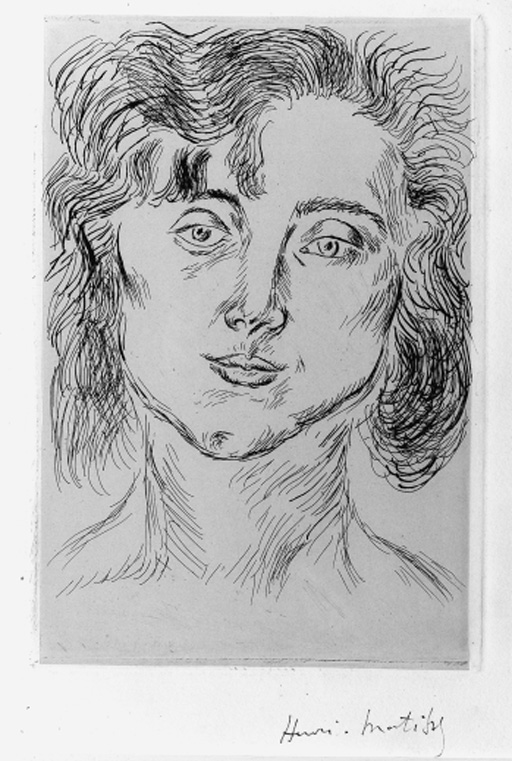 Mlle M. M.: from Cinquante Dessins 
