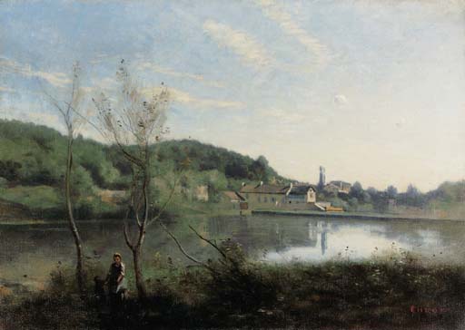 Ville d'Avray, Le grand étang et les villas 
