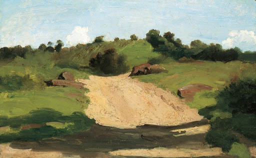 Un chemin montant 
