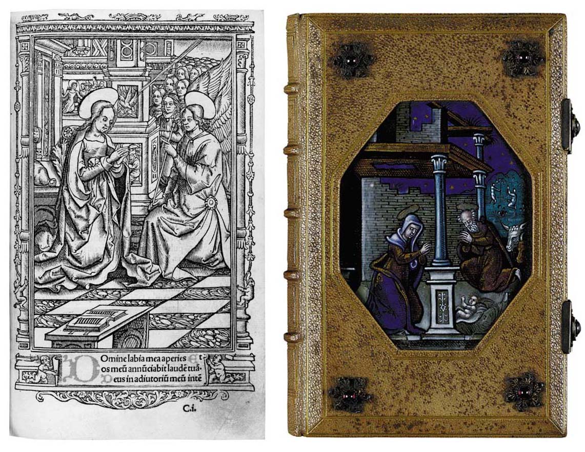 Horae Use Of Rome In Latin And French Hore Diue Virginis Marie Secundum Versum Usum