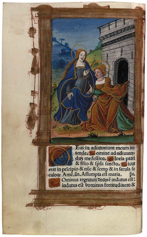 Horae Use Of Rome In Latin And French Hore Beate Marie Virginis Secundum Usum Romanum