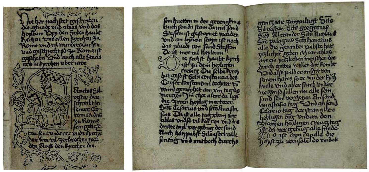 Mirabilia Romae Historia et descriptio urbis Romae , in German In