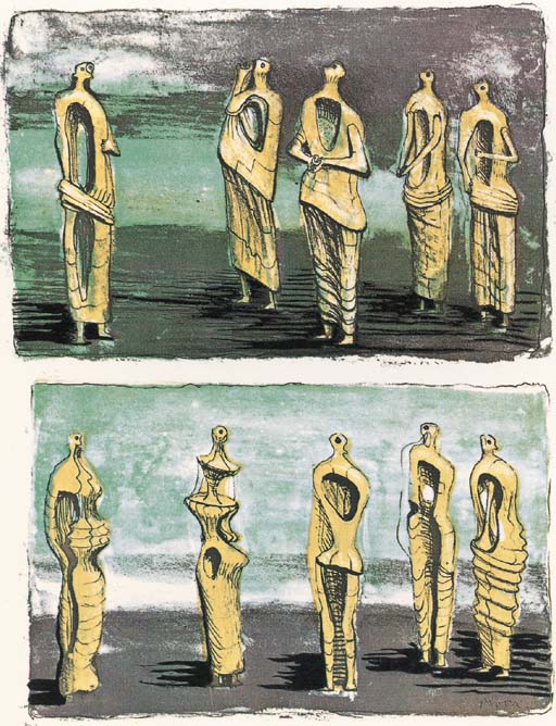 Standing Figures 
