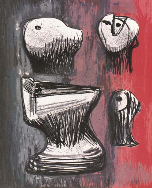 Heads, Ideas for Sculpture 
