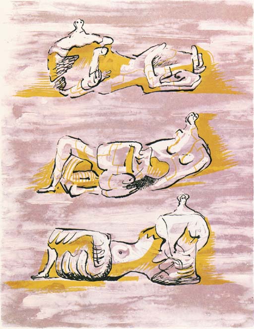 Three reclining Figures 
