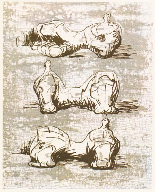 Three reclining Figures 
