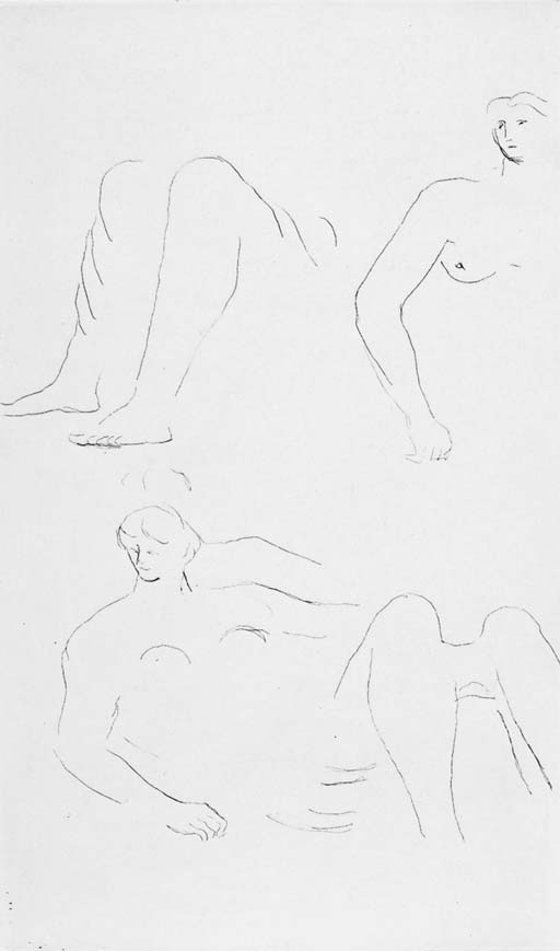 Two reclining Figures 

