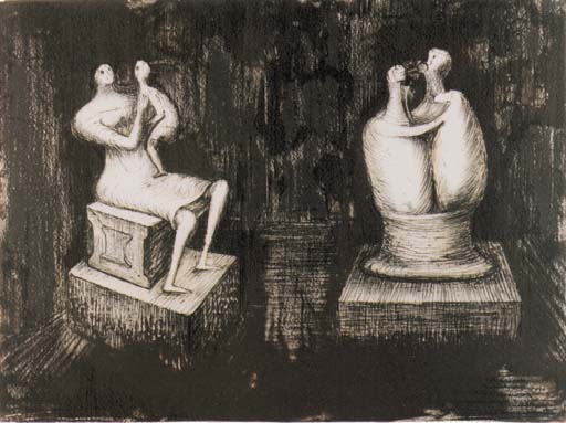 Sculptures - Dark Interior 
